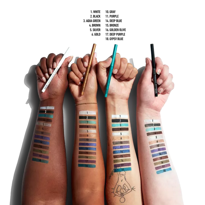 NYX Professional Makeup | Retractable Long-Lasting Mechanical Eyeliner Pencil