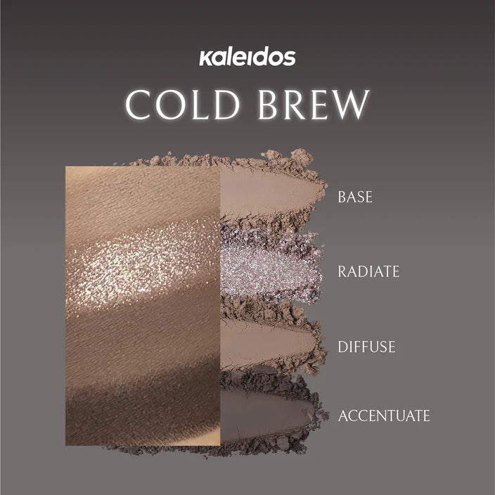 Kaleidos | Quad Palette: Black Jasmine