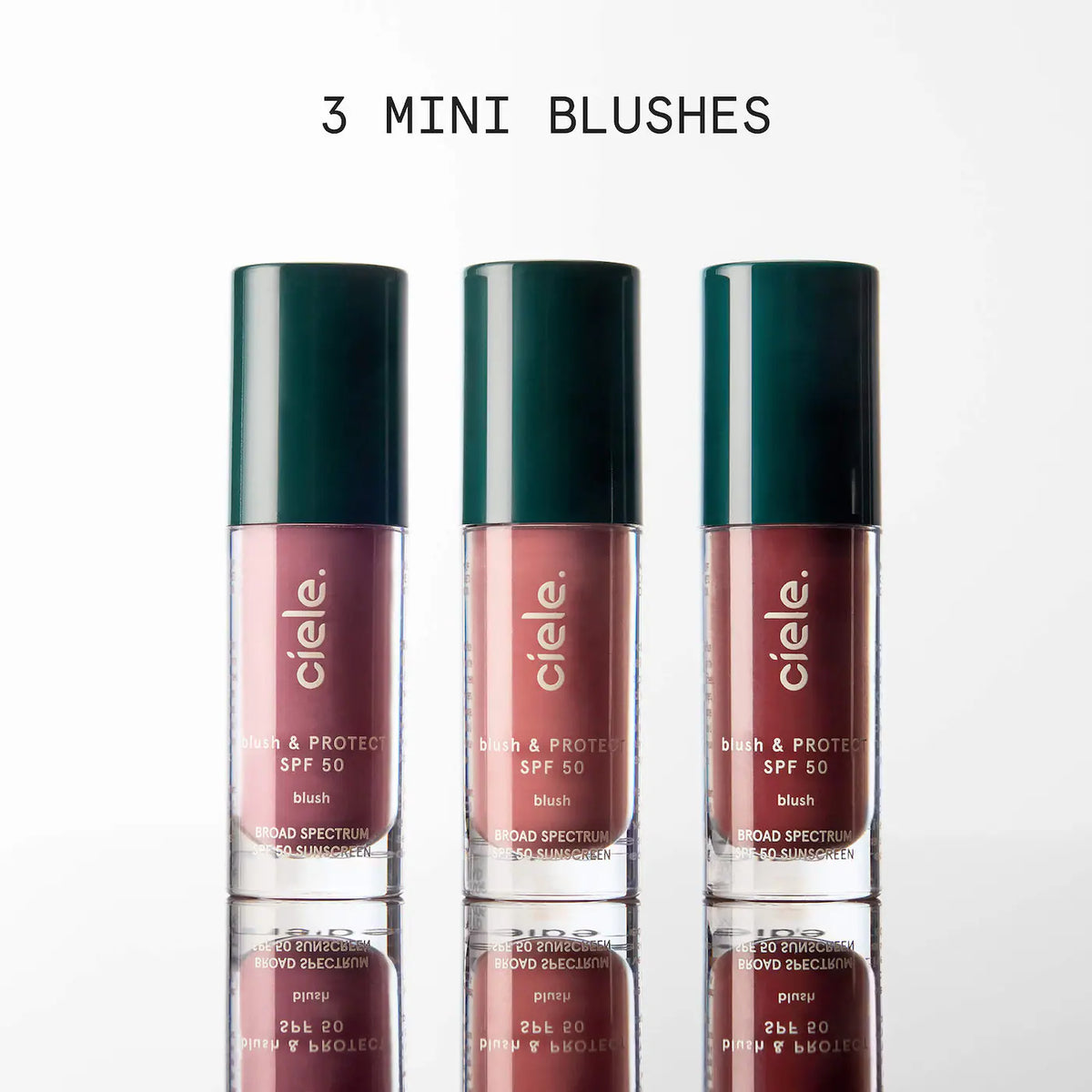 ciele | Mini Blush & Cheer Liquid Blush SPF 50+ Gift Set