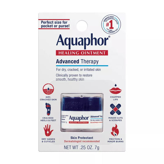 Aquaphor  | Healing Ointment Skin Protectant Advanced Therapy Moisturizer for Dry and Cracked Skin Unscented