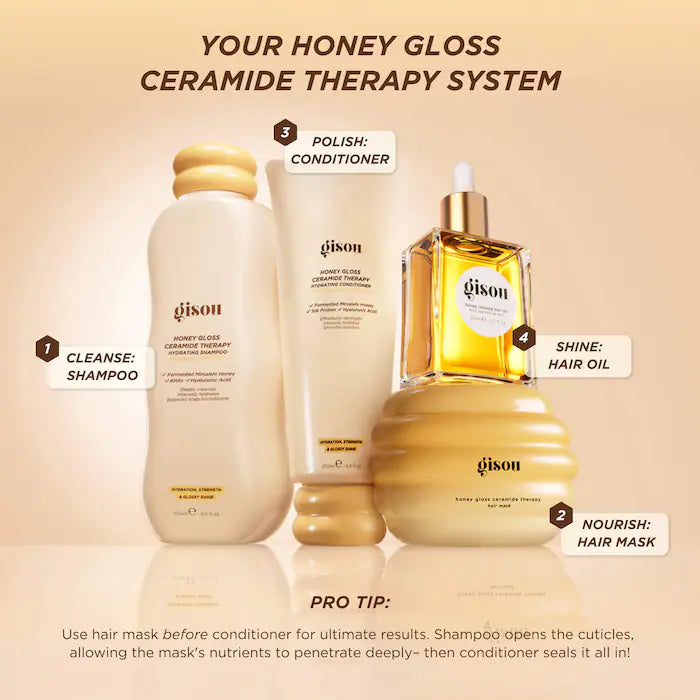 Gisou | Honey Gloss Ceramide Therapy Hydrating Conditioner