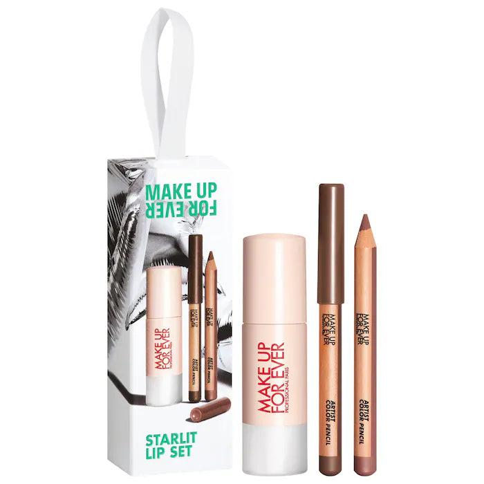 MAKE UP FOR EVER | Mini Artist Color Lip Pencils & Super Boost Gloss Trio
