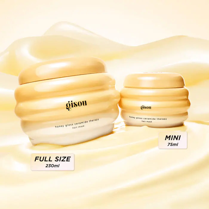 Gisou | Honey Gloss Ceramide Therapy Hydrating Hair Mask Duo
