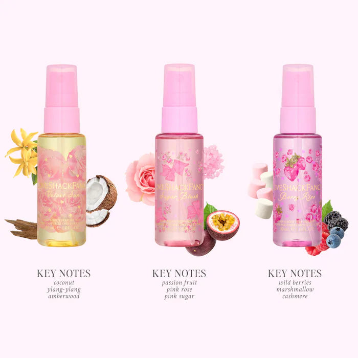 LoveShackFancy | Mini Hair and Body Mist Perfume Discovery Set