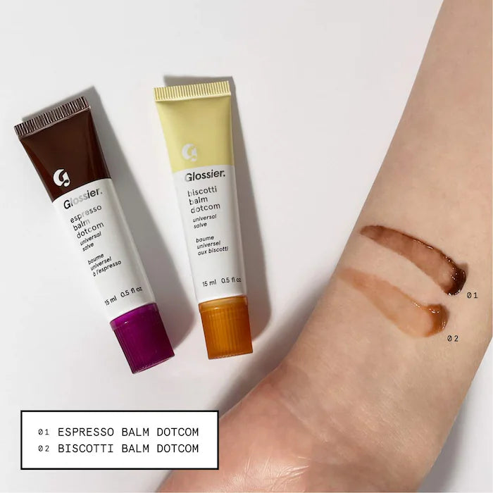 Glossier | Limited Edition Biscotti and Espresso Balm Dotcom Duo