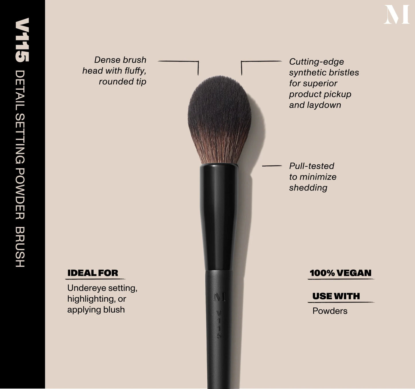 Morphe | V115 Detail Setting Powder Brush