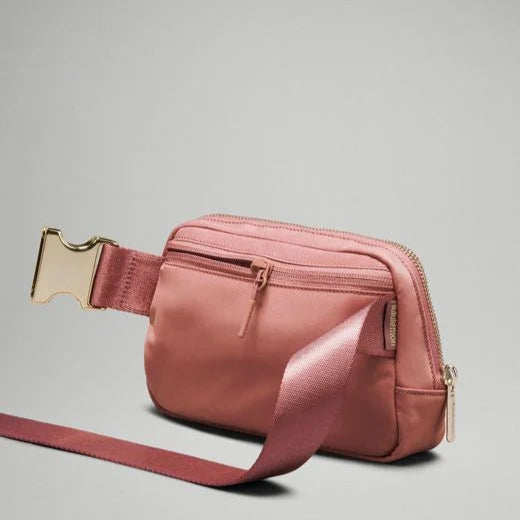 Lululemon | Belt Bag Metal Hardware Pink