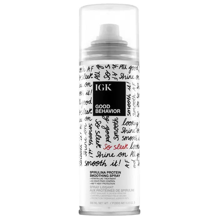IGK | Good Behavior Spirulina Protein Anti-Frizz Smoothing Spray