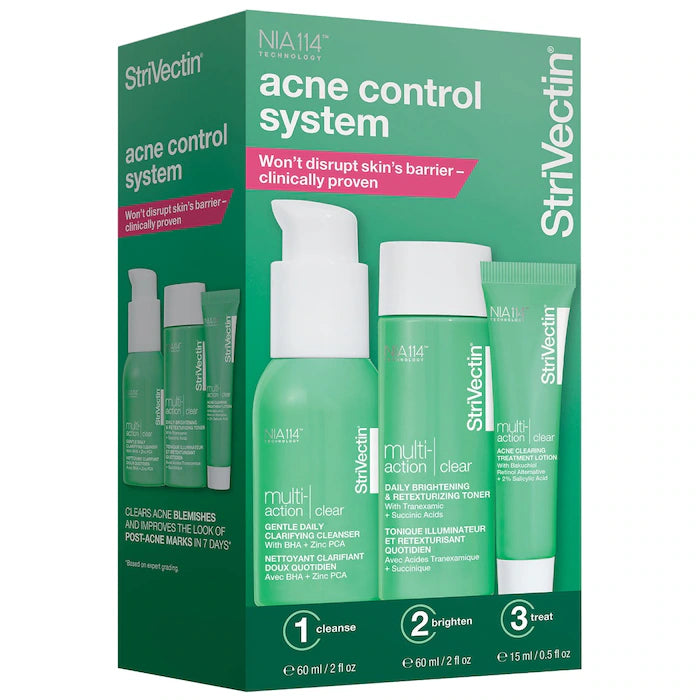StriVectin | Multi Action Clear Acne Control 30-Day Trial Kit