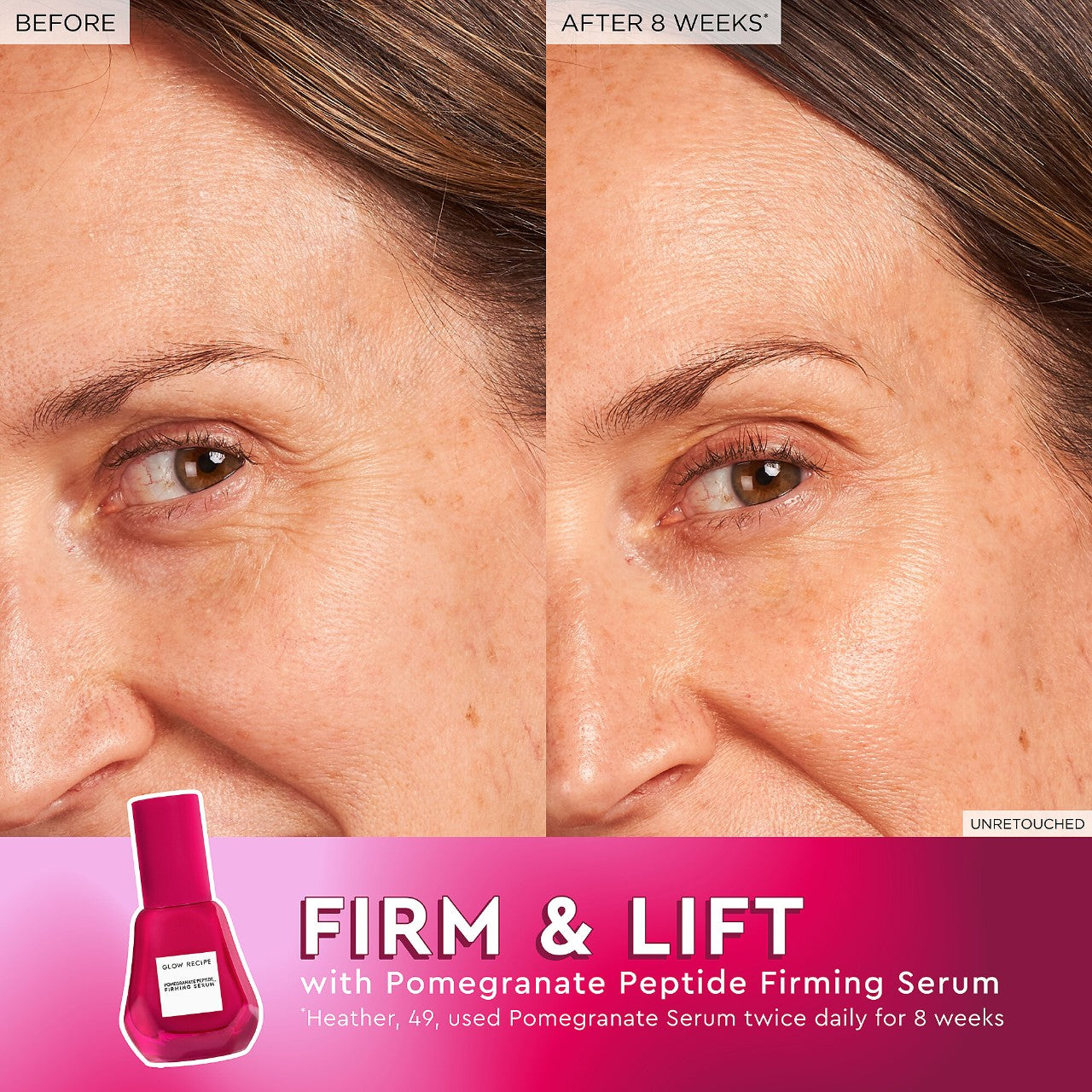 GLOW RECIPE | Pomegranate Peptide Firming Serum