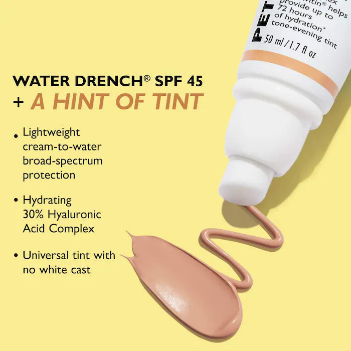 Peter Thomas Roth | Water Drench® Hyaluronic Cloud Sheer Tint Moisturizer Broad Spectrum SPF 45