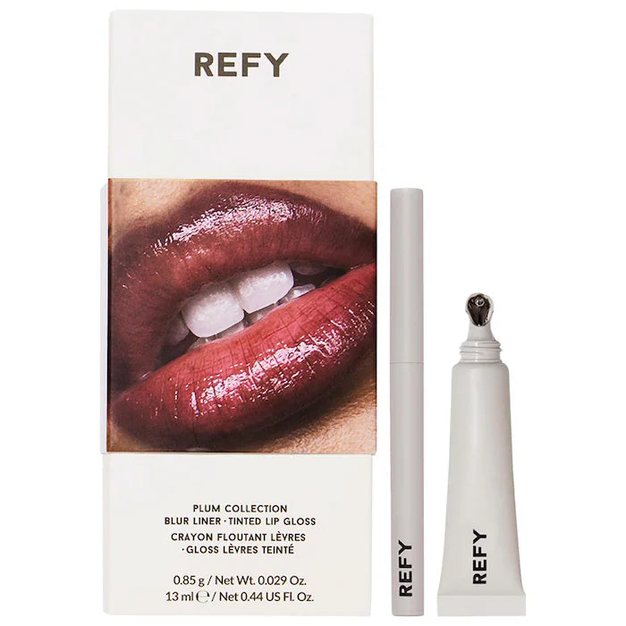 Refy Plum Lip Liner And Gloss Collection Damar Beauty