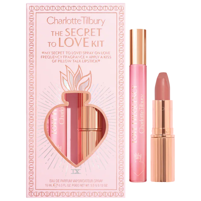 Charlotte Tilbury | The Secret to Love Perfume and Lipstick Set