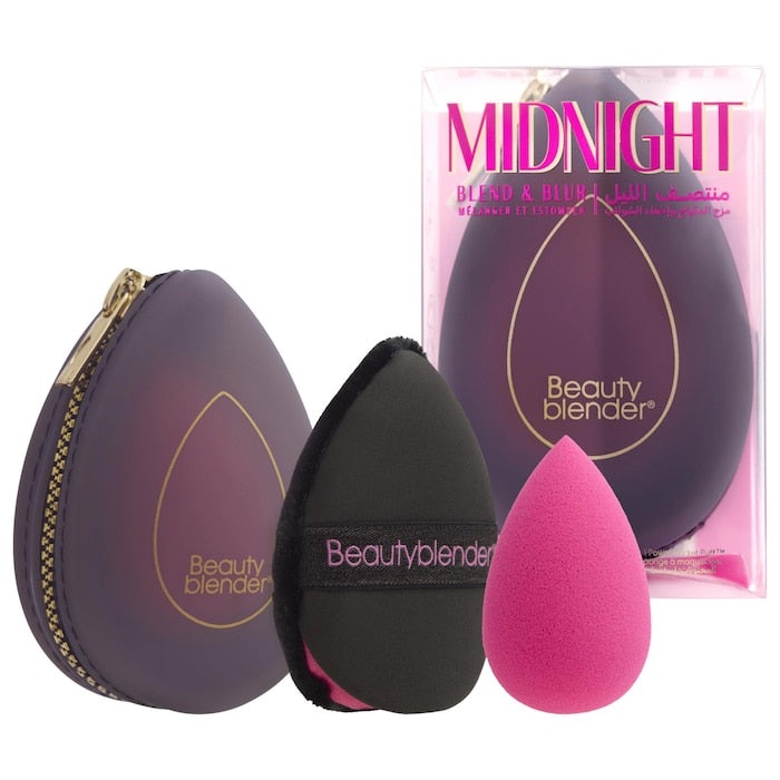 Beautyblender | Midnight Blend & Blur Set with Powder Puff and Beautyblender®
