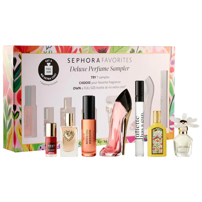 Sephora Favorites | Mini Deluxe Perfume Sampler Set with Redeemable Voucher