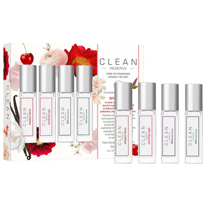 CLEAN RESERVE | RESERVE Giving Back Travel Spray Fragrance Gift Set