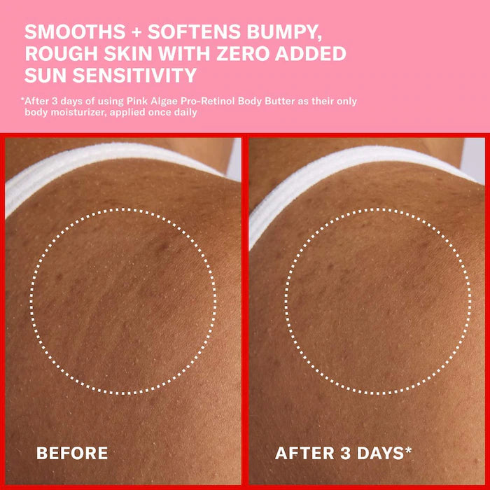 Josie Maran | Pink Algae Pro-Retinol Body Butter for Anti-Aging and KP
