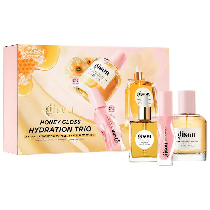 Gisou | Honey Gloss Hydration Trio Set