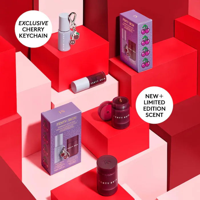 Fenty Beauty by Rihanna | Cherriez Gone Bad Hydrating Lip Care Duo + Keychain