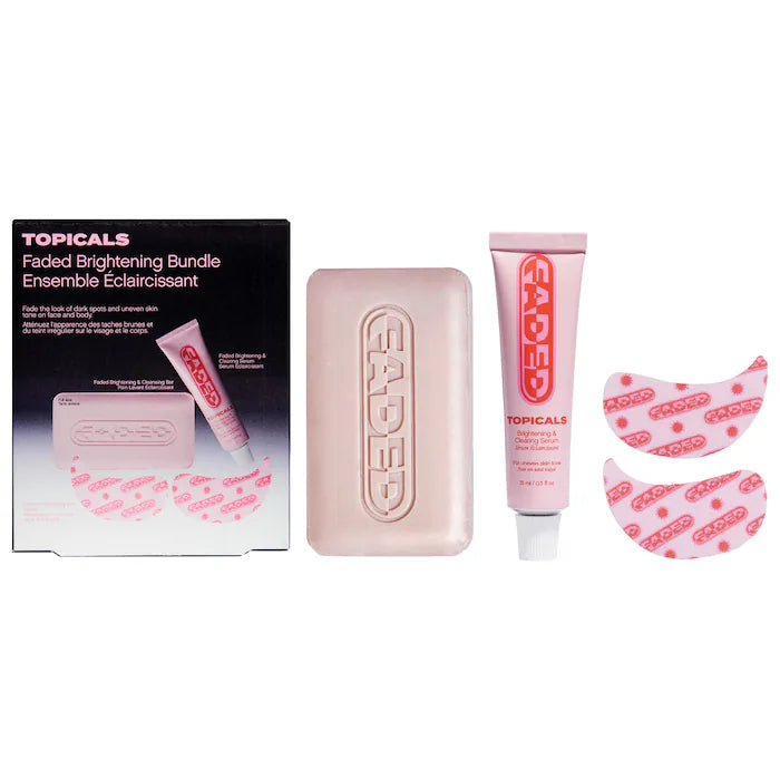 Topicals | Faded Brightening Bundle for Discoloration on Face & Body