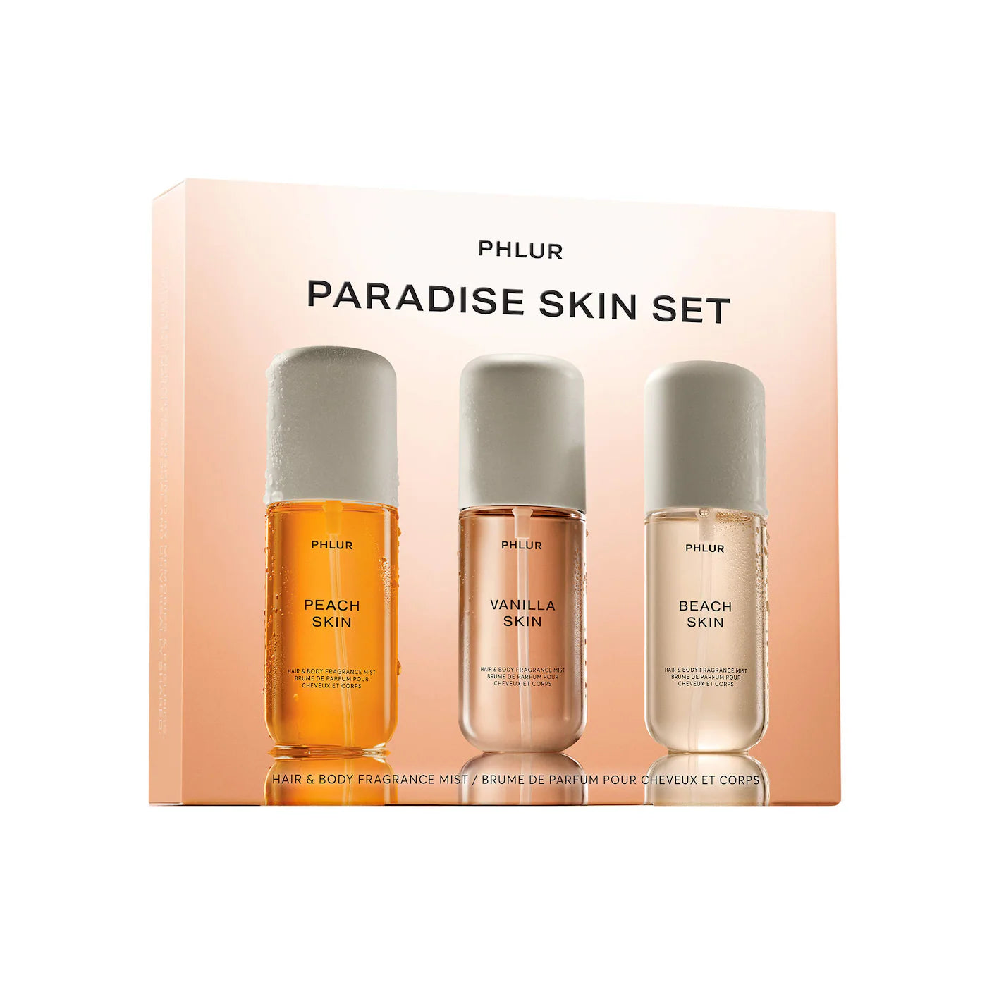 PHLUR | Paradise Skin Hair and Body Fragrance Mist Set
