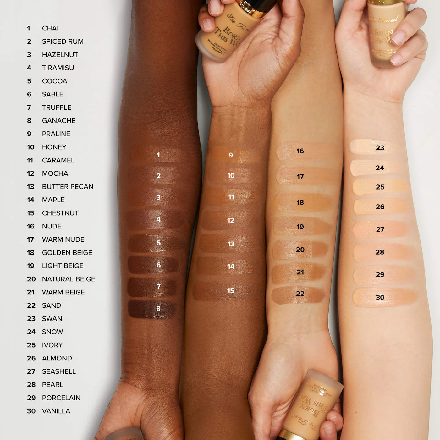 Too Faced | Born This Way Undetectable Medium-To-Full Coverage Foundation