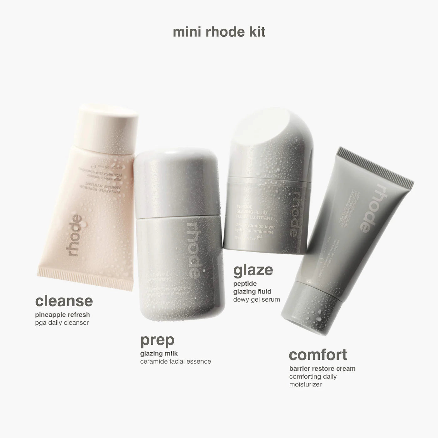 R h o d e | Mini Rhode Kit Glazed Skincare Essentials