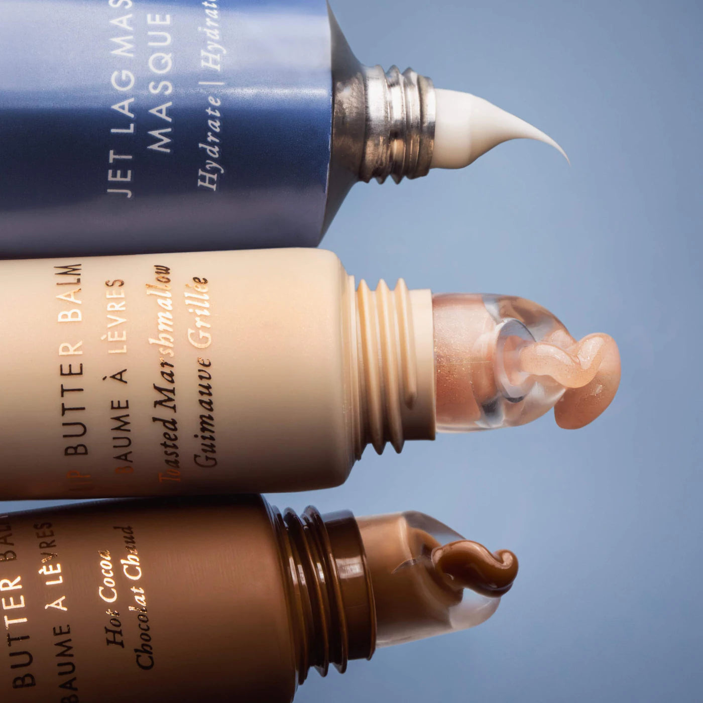 Summer Fridays | The Holiday Trio Set with Lip Butter Balm in Hot Cocoa & Toasted Marshmallow