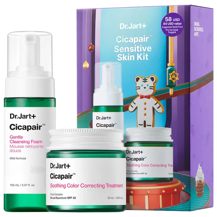 Dr. Jart+ | Cicapair™ Sensitive Skin Gift Set for Redness and Barrier Repair