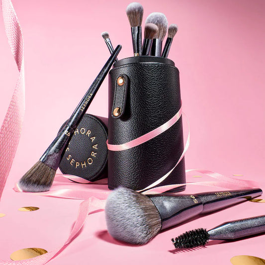 SEPHORA COLLECTION | 8-Piece Pro Face and Eye Brush Set