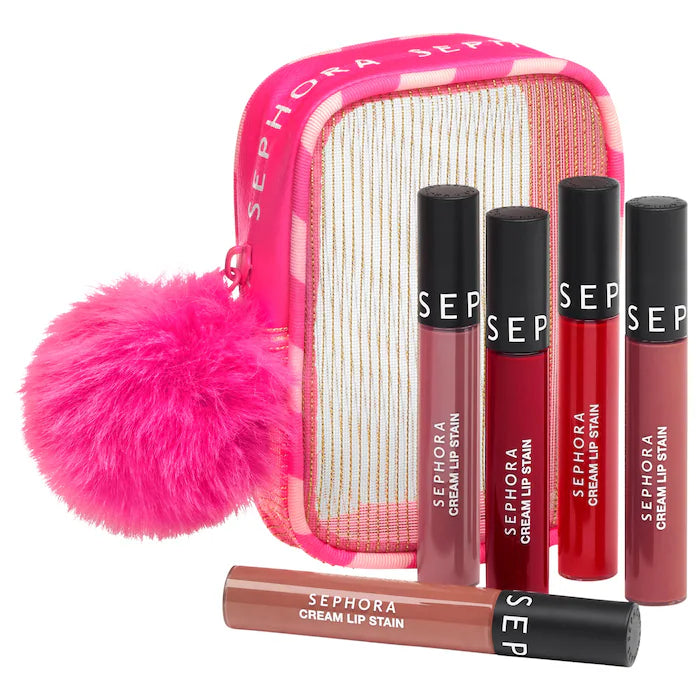 SEPHORA COLLECTION | 5pc Cream Lip Stain Makeup Gift Set