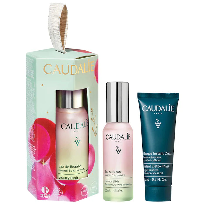 Caudalie | Beauty Elixir & Detox Mask Duo Gift Set