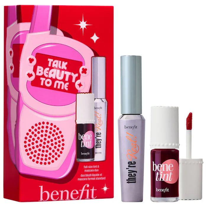 Benefit Cosmetics | Talk Beauty To Me Benetint & They're Real Mascara Duo Gift Set
