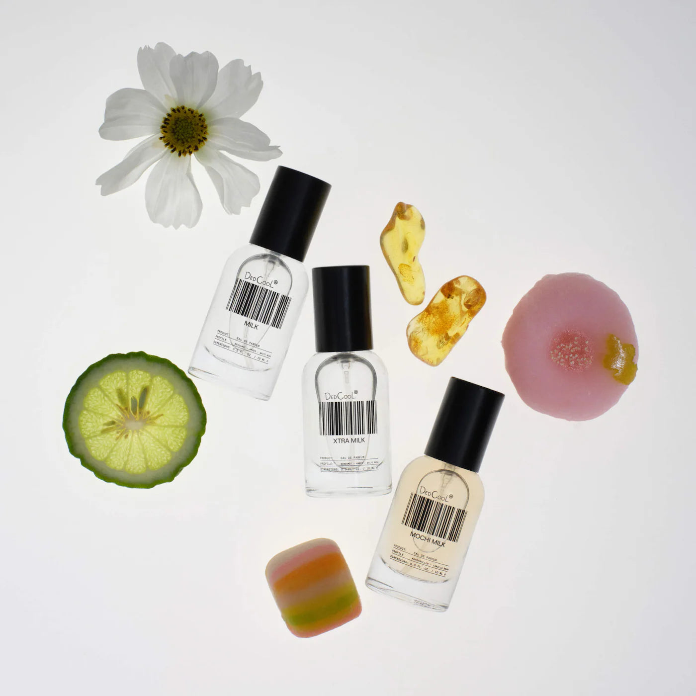 DedCool | Mini Milk Family Deluxe Trio Fragrance Sampler Set