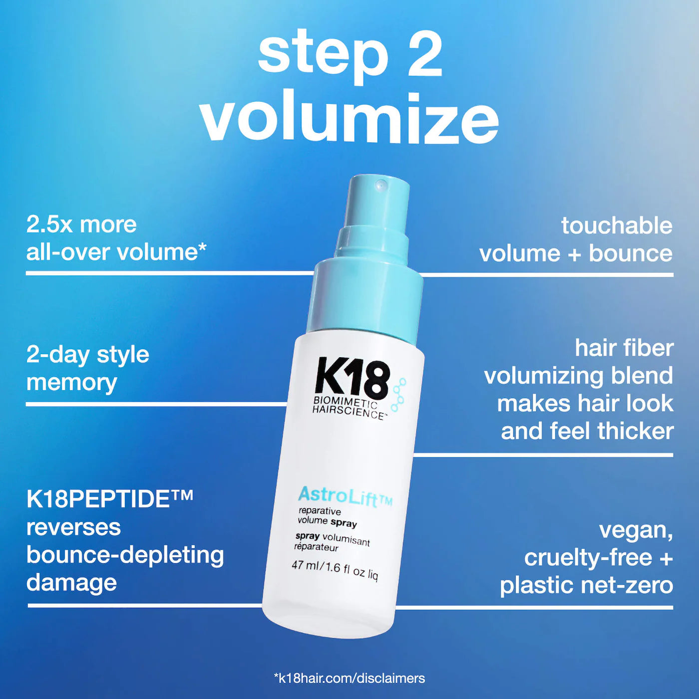 K18 Biomimetic | Healthy Volume Minis Hair Gift Set