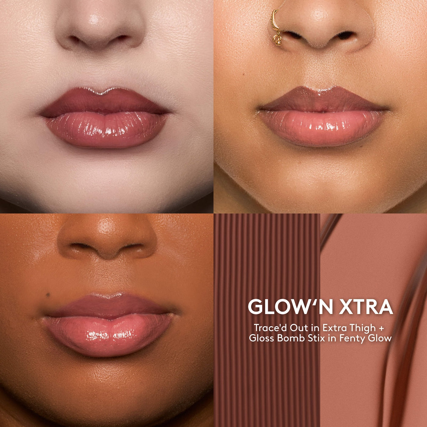 Fenty Beauty by Rihanna | Glow'n Extra 2-Piece Lip Set