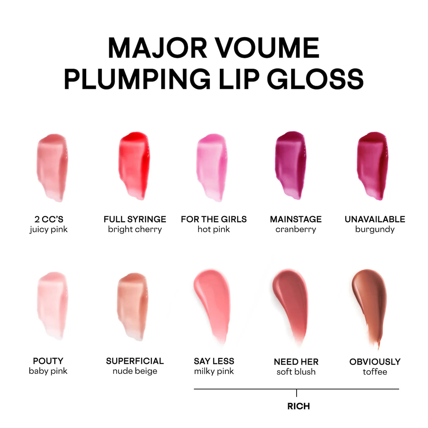 PATRICK TA | Major Volume Plumping Lip Gloss