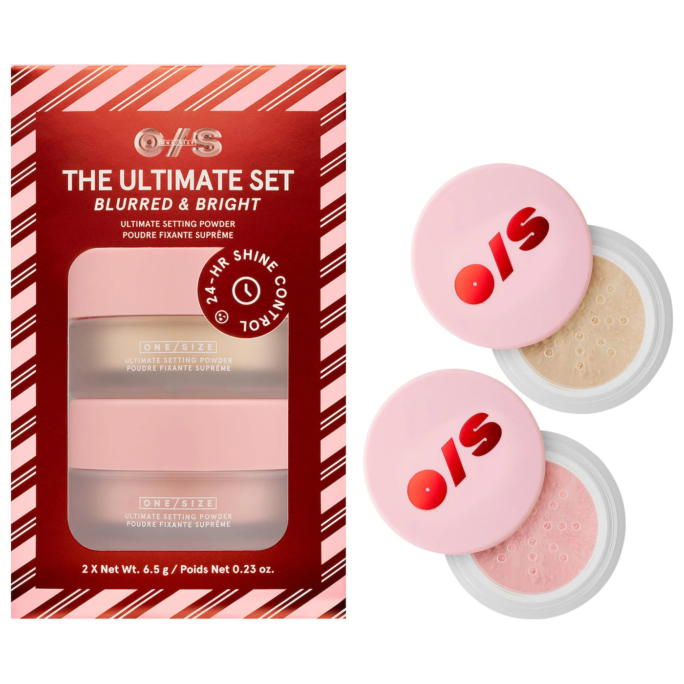 ONE/SIZE by Patrick Starrr | Ultimate Blurring Setting Powder Blurred & Bright Travel Duo