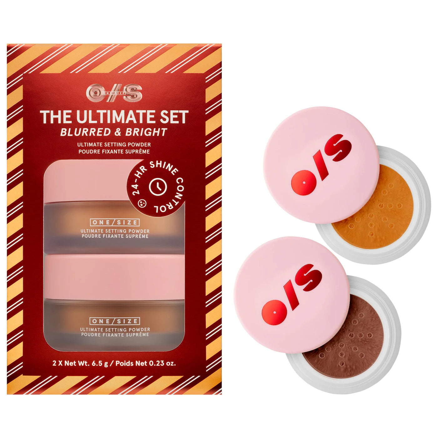 ONE/SIZE by Patrick Starrr | Ultimate Blurring Setting Powder Blurred & Bright Travel Duo