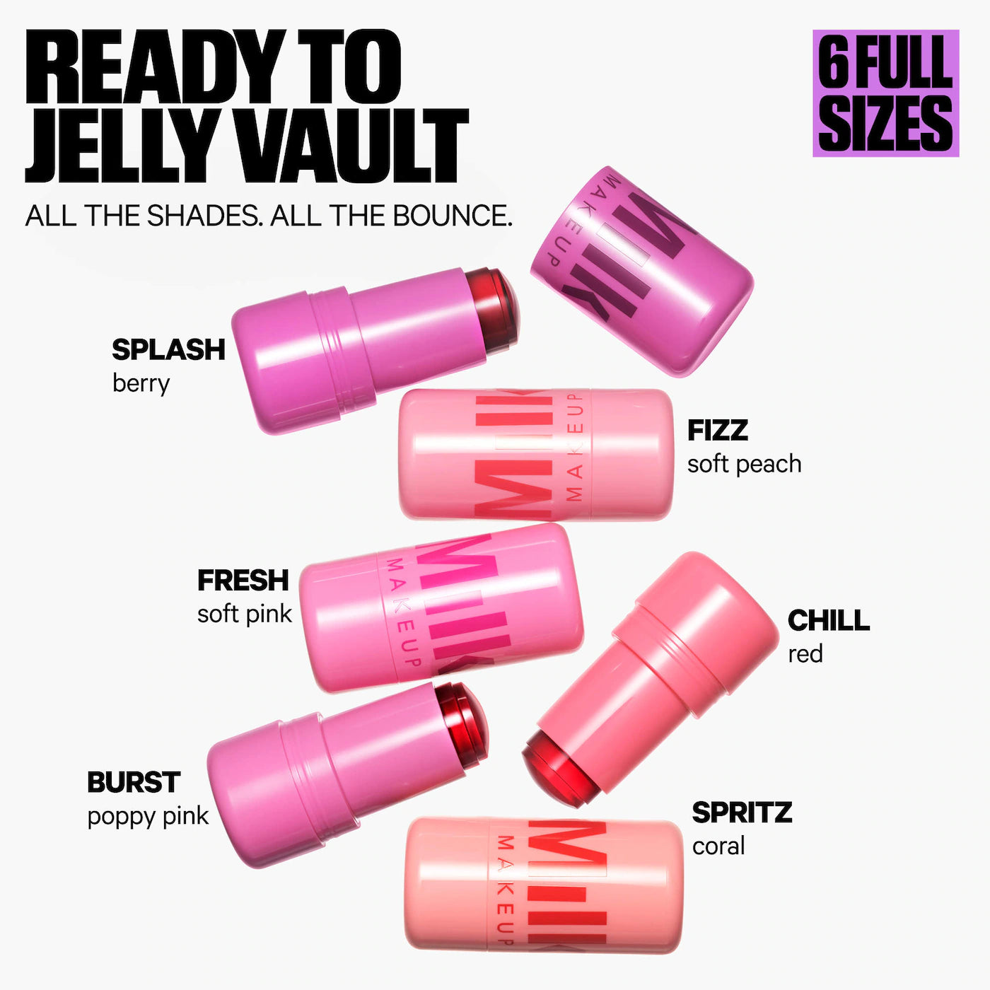 MILK MAKEUP | Ready to Jelly Cooling Water Jelly Tint Vault Gift Set