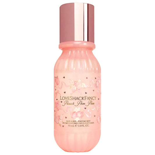 LoveShackFancy | Peach Pom Pom Hair & Body Mist