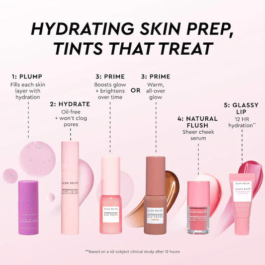 Glow Recipe | Huetinis Mini Tinted Skincare Set
