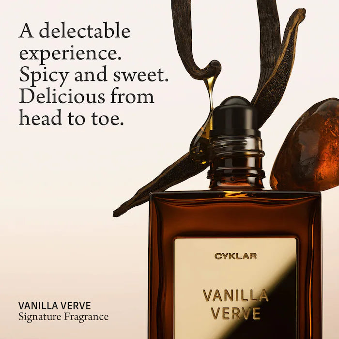 CYKLAR | Vanilla Verve Roll-On Perfume Oil with Ambrette