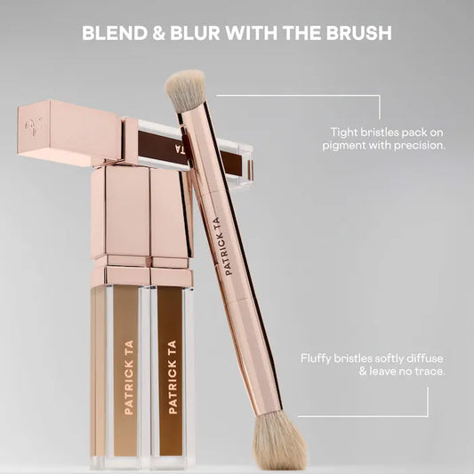 PATRICK TA | Dual-Ended Concealer Brush