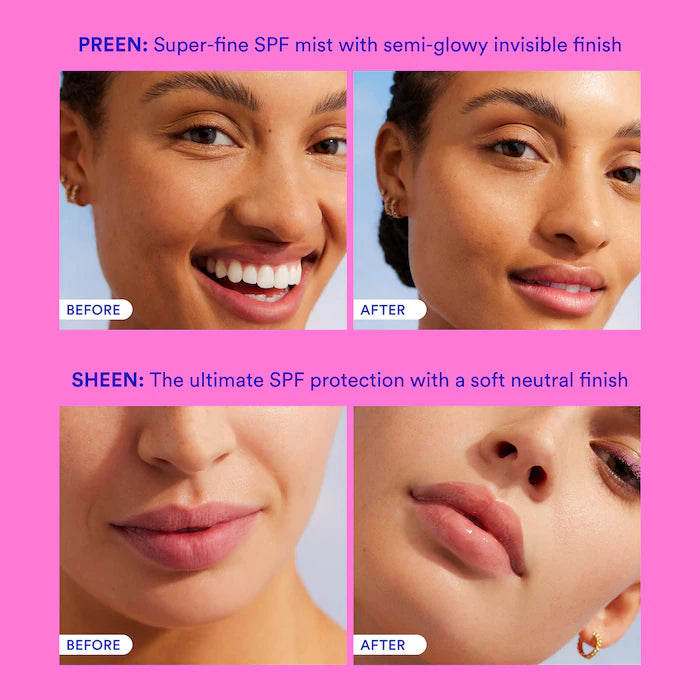 Ultra Violette | SPF on the Glow SPF 50 Reapplication Mist & Lip Balm Sunscreen Duo