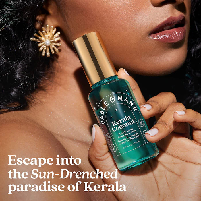 Fable & Mane |Kerala Coconut Hair & Body Mist with Orchid + Vanilla