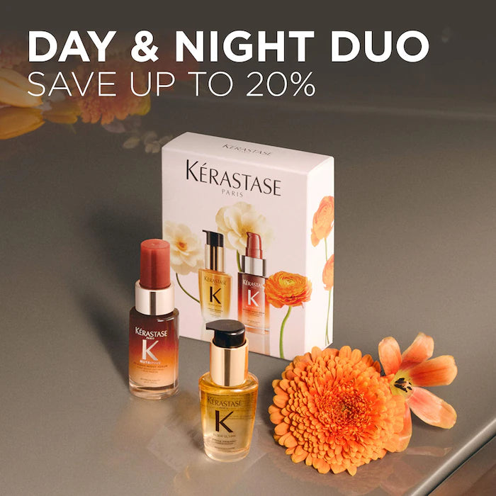 Kerastase | Mini Elixir Ultime Hair Oil & 8H Magic Night Serum Hair Gift Set