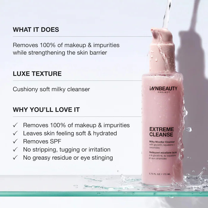 iNNBEAUTY PROJECT | Extreme Cleanse Milky Micellar Barrier-Repair Cleanser