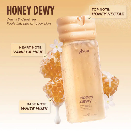 Gisou | Honey Dewy Honey Infused Hair & Body Mist