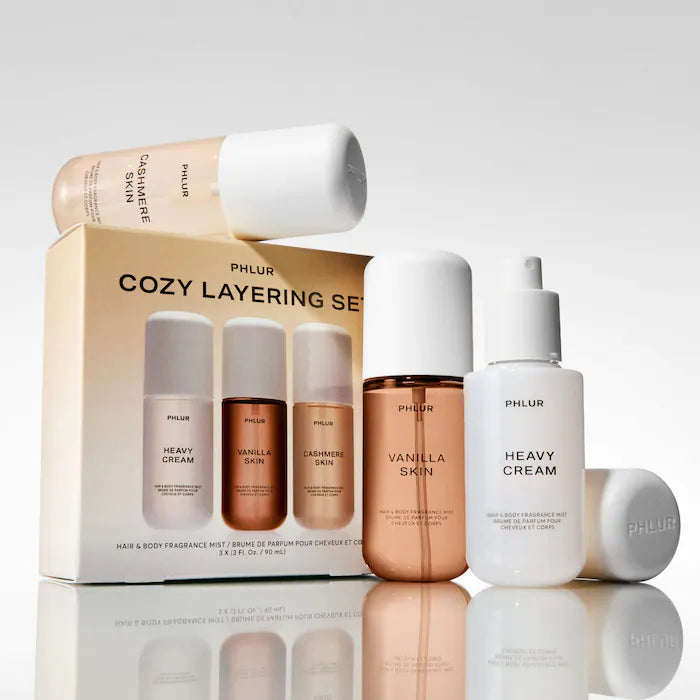 PHLUR | Cozy Layering Body Mist Trio Set